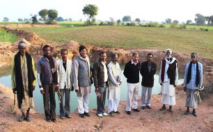 Farm Pond Makes Barren Land Productive